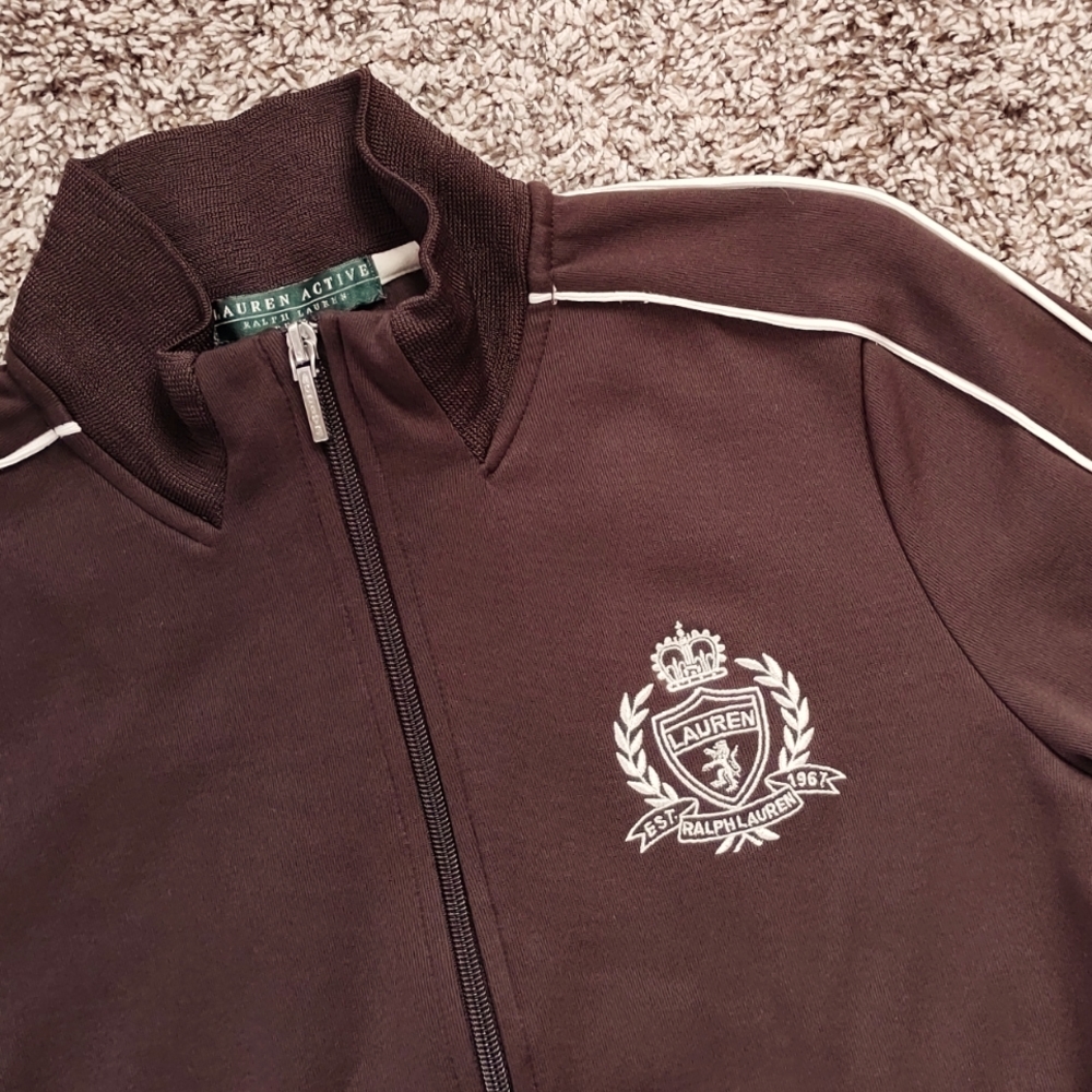 Ralph Lauren Women's Petite Active Zip Sweater